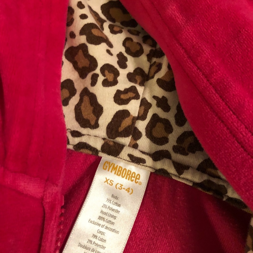 Gymboree jacket and pants size 3-4 T